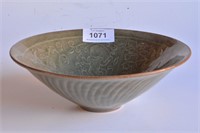 Chinese Yaozhou conical shaped bowl,