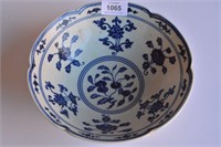 Chinese Ming style Blue & White bowl