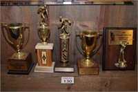 (5) Bowling & Goft Trophies
