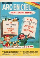 Franquin. Affiche Arc-en-ciel 1966