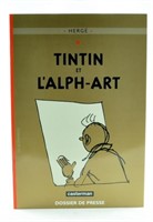Hergé. Dossier de presse Alph-Art. 2004