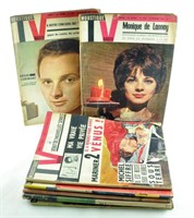 Tillieux. 7 magazines TV Moustique de 1962-1963