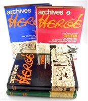 Hergé. Archives Hergé 1 à 4 en Eo