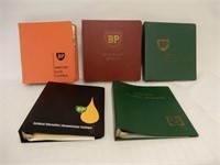LOT OF 5 BP SALES- TECHNICAL-SERVICE STATION BOOKS