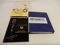 LOT OF 2 BP & BENNETT SERVICE STATION BOOKS