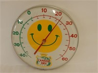 CANADA DRY "SMILEY FACE" JUMBO THERMOMETER
