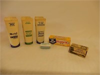 GROUPING OF EARLY MILK & CHEESE PACKAGING