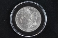 1890-S AU Morgan Dollar