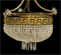 FRENCH EMPIRE STYLE CEILING LIGHT CHANDELIER
