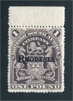 Rhodesia #99 Mint NH.