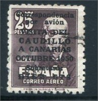 Spain CB18 Used.