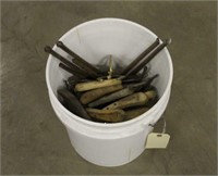 Bucket of Horse Shoeing Tools