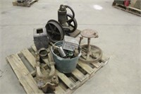 Associated 1-1/2 Hp Pump Jack Engine w/Parts