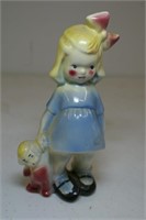 Little Girl & child figurine