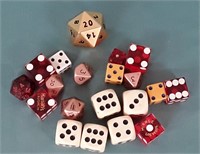20 unusual dice game pieces