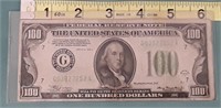 1934 $100.00 Note
