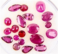 Jewelry Unmounted Ruby Gemstones ~ 5 carats