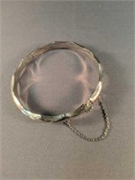 Sterling Silver Bangle Bracelet 6.1 Dwt