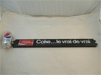 Barre en métal Coca-Cola