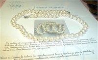 Collier de vraies perles d’eau douce avec