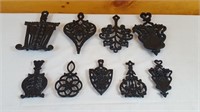 9 Cast Iron Trivets