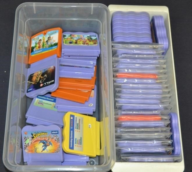 {COLLECTION  VARIOUS VTECH VSMILE MOTION GAMES AND BABY CARTRIDGES {280} C 35 