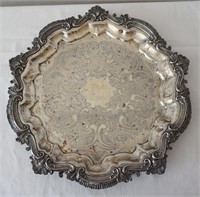 Silver on Copper Tray