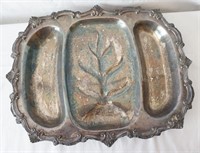 Silver Plated Divided Tray