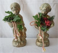 Pair of Ceramic Figurines