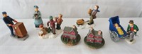 Lot of Christmas Village Accessories