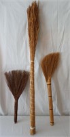 Lot of 3 Switch Brooms