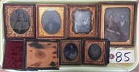 DAGUERREOTYPE FRAMED PHOTOGRAPHS