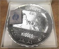 "HERSHEY'S MILKE CHOCOLATE KISSE" PLATE