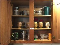 Contents of Three Kitchen Cabinets