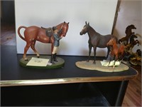 3 Horse Figurines-The British Horse Society