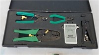 Greenlee Coaxial Cable Tester, End Maker tools