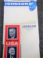1964 JOHNSON/HUMPHREY PRESIDENTAL CMPGN ITEMS
