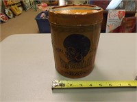 Vintage BiggerHair Tobacco Container-RARE