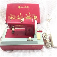 VINTAGE “SISTER ELECTRIC” SEWING MACHINE