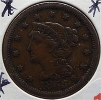 1855 Large Cent.