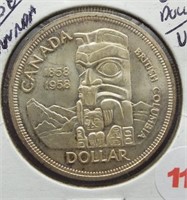 1958 Canadian Silver Dollar.