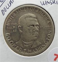 1946-S Booker T. Washington Silver Half Dollar.