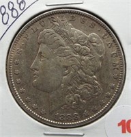 1888 Morgan Silver Dollar.