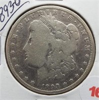 1893-O Morgan Silver Dollar.