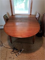 Table With (2) Chairs