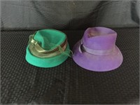 (2) Vintage Ladys Hats