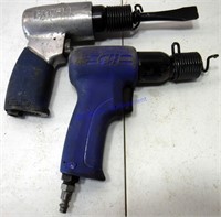 2 pneumatic Air chipping guns Campbell Hausfeld an