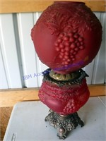 Antique Rose Glass table lamp