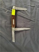 Vintage Shrade 3 Blade Old Timer Knife