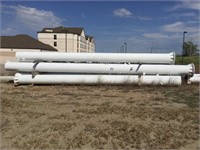 (6) Large Steel Support Poles